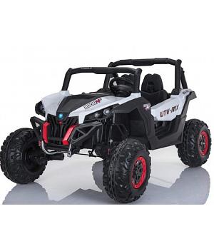 Buggy XMM-24V BLANCO, 2X MOTORES DE 24V, 2 PLAZAS, NIÑOS 1 A 6 AÑOS - INDA673-AT
